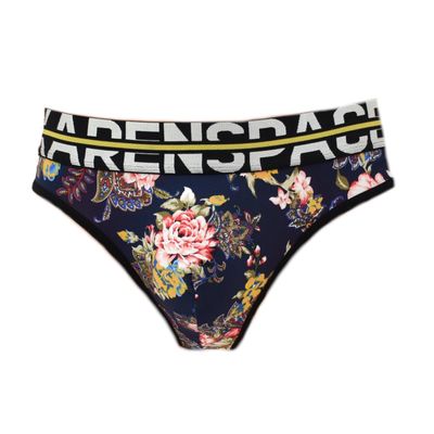 Men's Thong Modern Pattern Size: XL, Dark blue, XL