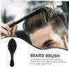 Beatifufu Bristle Beard Brush with Wooden Handle Mustache Brush for Men Beard Grooming for Oil-head Styling and Facial Hair Cleaning view 4