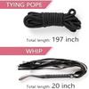 Bed Ties Restraints Sex King Bed for Adult Couples Soft Nylon Handcuff Bed Restraints System Bandage Straps for Bed Sex Chain with Wrist and Ankle Cuff Women Submissive Kit Women's Hoodies view 2