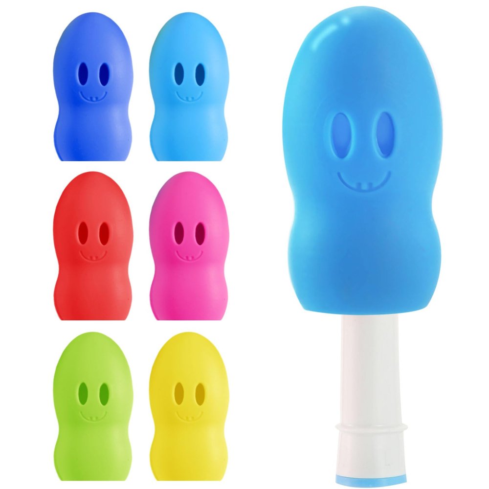 Lapfoon 6 Packs Silicone Toothbrush Covers, Tooth Brush Cover Cap for Electric Toothbrush Replacement Heads & Manual Toothbrush