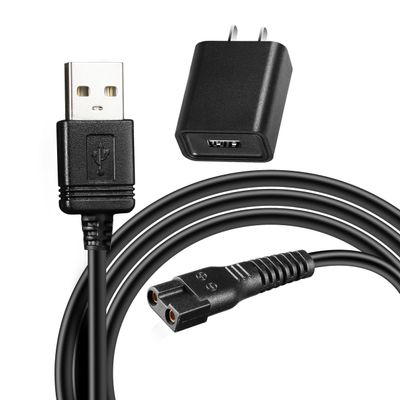Emirrehgo for Panasonic ER-GK80-S Charger Charging Cord Compatible with Panasonic Body Groomer Hair Trimmer ER-GK80-S ER-GB70 ER-GB60 ER-GB80 Shaver Charger Cord Power Cord