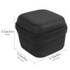 Linkidea Hard Shell Head Shaver Case, Protective Travel Storage Bag with Mesh Pocket, Compatible with Remington Balder Pro Pitbull Gold PRO Rotary Shavers (Black) view 2