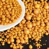 OSDUE Gold Pearl Sprinkles, 85g Edible Pearl Sprinkles for Cake Decorating, Sugar Balls Cupcake Topper Decorations for Birthday Wedding Christmas Party Supplies view 1