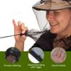 AOEVUIR 2 Pcs Head Net Face Mesh Head Cover for Outdoor Lovers Protect from Fly Screen Mosquito Gnat and Other Flies view 3