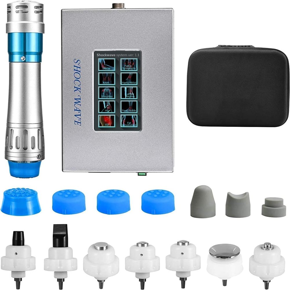 7IN1 Focused Shockwave Therapy Device, Shockwave Therapy Machine Pain Relief Deep Muscle Massager,for Treatment Deep Physiotherapy/Say Goodbye to Sub-health