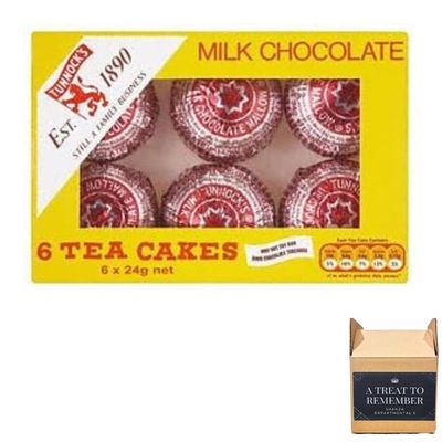 Tunnock Milk Chocolate Teacakes 12x 6 Pack,