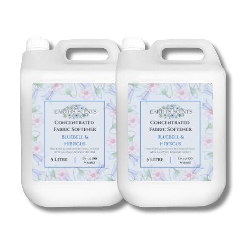 Earth's Scents Bluebell & Hibiscus Fabric Conditioner 2 x 5 Litre