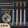 4Pcs Three-Sided Toothbrushes, Soft Bristle Toothbrush for Adults U-Shaped Toothbrush Non-Slip Cleaning Toothbrush view 2
