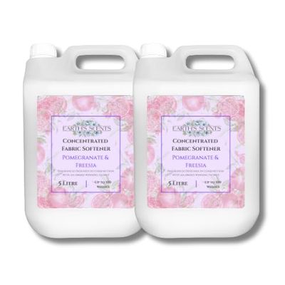 Earth's Scents Pomegranate & Freesia Fabric Conditioner 2 x 5 Litre
