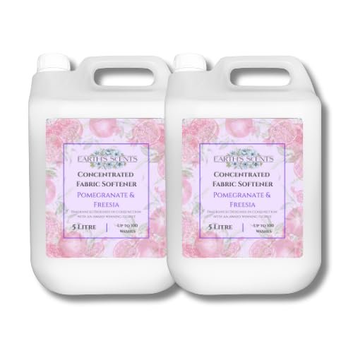 Earth's Scents Pomegranate & Freesia Fabric Conditioner 2 x 5 Litre