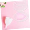 minkissy 2pcs Cups Storage Box Packing Box for Pacifier Storage Holder Multifunctional for Period view 4