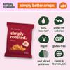 Simply Roasted - Barbecue Crisps | 24 x 21.5g Impulse Bags | Smoky & Bold | Vegan | 50% Less Fat | Under 99 Calories Per Serve | Triple Cooked for the Ultimate Crunch | Gluten & Allergen-Free view 2