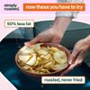 Simply Roasted - Barbecue Crisps | 24 x 21.5g Impulse Bags | Smoky & Bold | Vegan | 50% Less Fat | Under 99 Calories Per Serve | Triple Cooked for the Ultimate Crunch | Gluten & Allergen-Free view 3