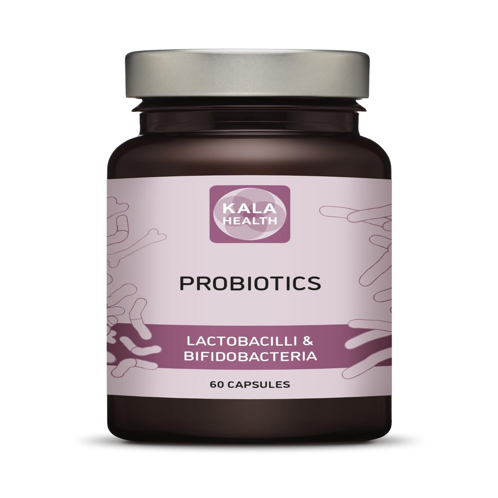 Kala Health Probiotics LACTOBACILLAS + BIFIDOBACTERIA Complex - 25 Billion viable Bacteria from Known and Well-researched probiotic strains (60)