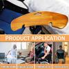 Transfer Board for Wheelchair Users,Wooden Patient Transfer Board,Sliding Board Care Wheelchair Transfer Aid Sliding Board for Patient Transfer Patient Transfer Board for The Elderly Disabled Aid (B) view 2