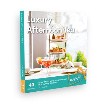 Buyagift Luxury Afternoon Tea Experience Gift Box for 2  40 Gourmet Selection for a Magical Afternoon