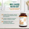NutraGut - Digestive and Gut Support - with 10 Billion Probiotic Cultures, 3 Digestive Enzymes: Amylase, Protease & Lipase - with Vitamins & Minerals - NutraVit, 30 Capsules view 3