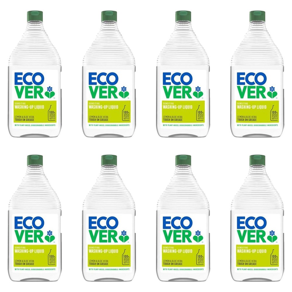 Washing Up Liquid Lemon & Aloe Vera - 8 x 950 ml