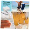 FRCOLOR Marble Travel Cases Portable Decorative Lens Storage Box Mirror Contact Removal Tool for Women Girls view 2