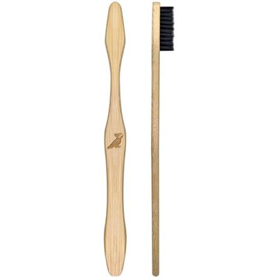 Azeeda 'Sulphur Crested Cockatoo' Bamboo Toothbrush (TF00022293)