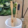 Azeeda 'Skeleton Hand Victory Sign' Bamboo Toothbrush (TF00022317) view 4