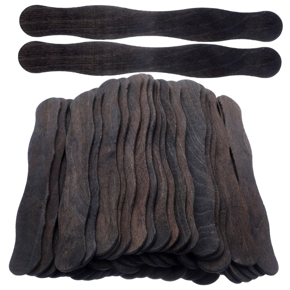 Wood Craft Sticks for Boys and Girls 50pcs Reusable Wooden DIY Supplies