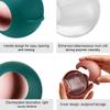 kesurpae Portable Lint Roller Convenient for Multiple Scenarios ABS Gel Lint Roller Reusable Washable Reusable Lint Roller Ball , Powdered Gold view 3