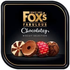 Fox's Fabulous Chocolaty Biscuit Selection 365g: Assorted Chocolate Coated Cookies - Sweet Treat for Parties, Ideal Chocolate Lovers Gift | Sold by Essential Products
