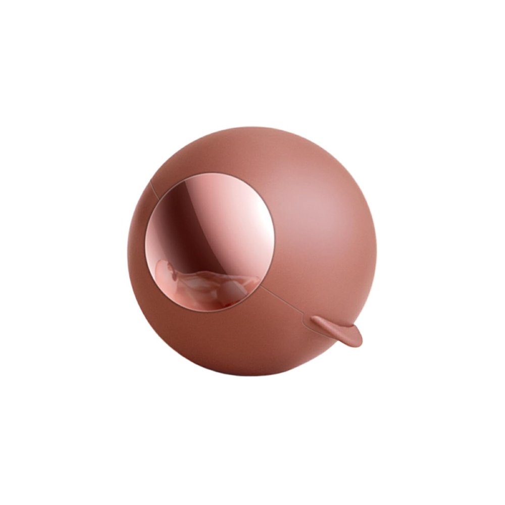 Ailan Gel Lint Roller Reusable Washable Practical and Environmentally Friendly ABS Reusable Lint Roller Ball Rolling Lint Ball , red Bean Paste