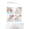 Yominerr 2in1 Electric Bikini Trimmer for Women Electric Shaver Wet/Dry Shaver for Hair Removal from Pubic Area Face Legs White view 2