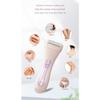 Yominerr 2in1 Electric Bikini Trimmer for Women Electric Shaver Wet/Dry Shaver for Hair Removal from Pubic Area Face Legs White view 3