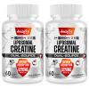 Liposomal Creatine Tablets Max 4220mg, Chewable Creatine Monohydrate Tablets, 15X Absorption, Plus Creatine HCl, No Bloat, Micronised, More Practical Than Capsules and Powder, Vegan (120 Count) view 1
