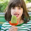Pack of 4 Drip- Ice Holder Children 2 in 1 Silicone Ice Drip Protector Reusable Ice Holder for Children and Adults Drip- Ice Lolly Ice Holder Ice Lolly Holder for Home, Summer view 4