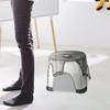 Transparent Shower Footstool - Small Shower Bench, Portable Shoe Change Stool Shelf | Non-Slip and Waterproof Transparent Stool, Lucite Bathroom Footrest for Small Shower Rooms at Bed in view 2