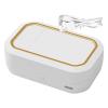 Raxove Lens Cleaner - Ultrasonic Lens Cleaning Machine | Lens Cleaner Solution Soak Case for Colored, Soft, RGP Lenses view 1