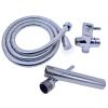 Shower Enema System, Nozzle Shower Attachments Kits Douche Colonic Cleanse Kit with Regulator Knob for Men Women Cleaning view 1