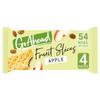 Go Ahead Apple Crispy Fruit Slices Snack Bars, 4 x 43.6g (Pack of 5), 54 kcal per slice, Source of Fibre, Crispy, Crunchy, Fruity, No Artificial Colours or Flavours, Suitable for Vegetarians view 1