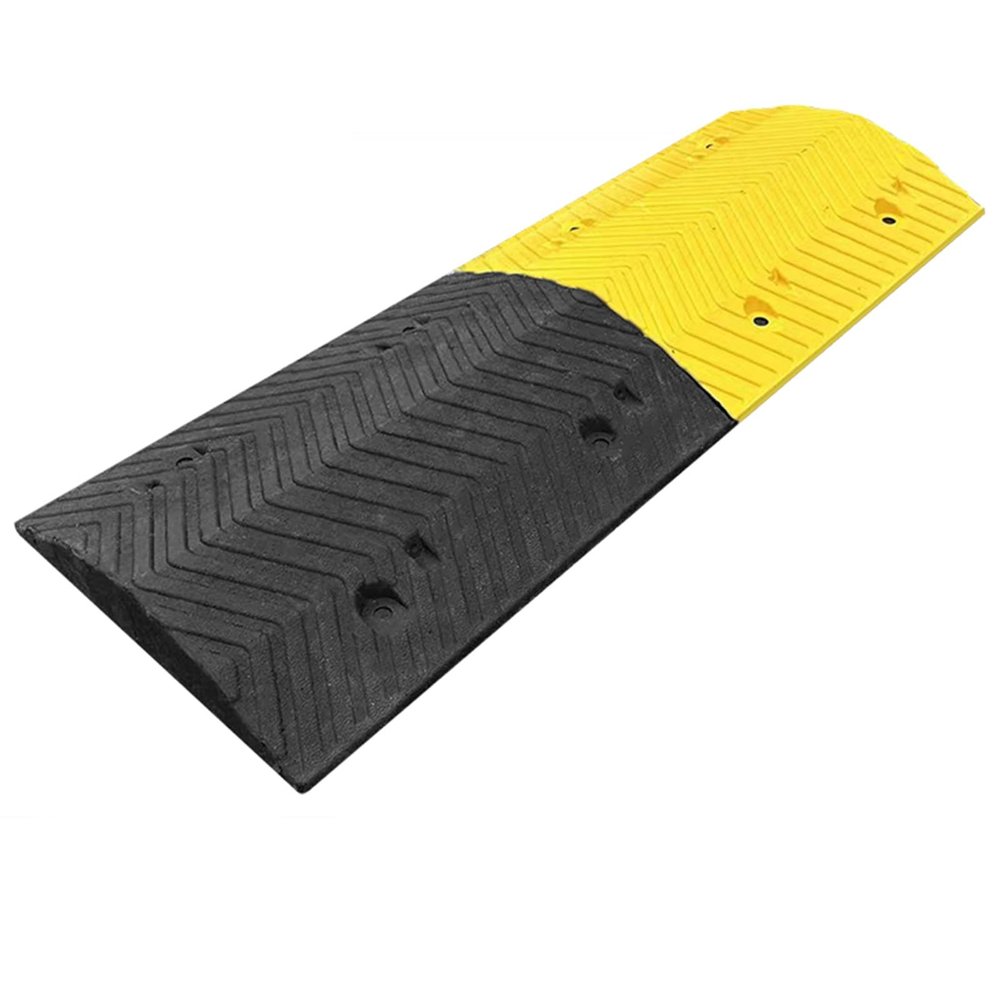Rubber Curb Threshold Ramps, Speed bumps, Car Slope Ramp, for Cars, Wheelchairs, Bikes, Motorcycles