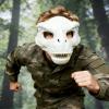 ALXOY Halloween Dinosaur Mask Moving Jaw Hard Plastic Dino Mask with Lifelike Teeth and Open Tyrannosaurus Rex (Blue C) view 4