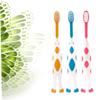 HAPINARY Kids Toothbrushes and Comfortable Non-Slip Grip Handle 6pcs with Soft Bristles Plastic Manual Toothbrush Set Bathroom Accessories for Children Ages 2-5 view 3