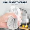 10PCS Multifuctional Wire Dishwashing Rags for Wet and Dry, New Upgraded Round Multipurpose Double Layer Non Scratch Wire Dishcloth Cleaning Washing Cloth for Dishes,Stove Tops,Sinks, Counters view 3