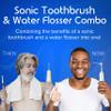 GoraDent 2-in-1 Portable Sonic Toothbrush & Cordless Water Flosser  Travel-Ready, Braces-Friendly  Perfect for On-The-Go, Office, School & Home view 2