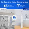 GoraDent 2-in-1 Portable Sonic Toothbrush & Cordless Water Flosser  Travel-Ready, Braces-Friendly  Perfect for On-The-Go, Office, School & Home view 4
