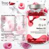 Troo Health Care Radiance HSN 60 Raspberry Flavour Gummies - Advanced Hair Skin & Nails Supplement for Men & Women - 13 Essential Nutrients Inlcuding Biotin view 4