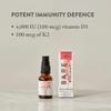 Bare Biology Beam & Balance Vitamin d3 k2 unflavoured Vegan Spray. Maximum Strength: Vitamin d3 4000 iu, with k2 Vitamin Supplements MK-7. Daily Support for Immunity, Bones, Teeth and Muscles view 3