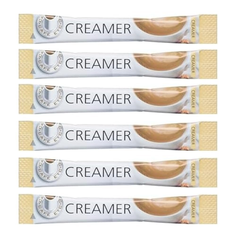 50 x Coffee Creamer Powdered Sticks - Individual Sachets By Shop4Choice