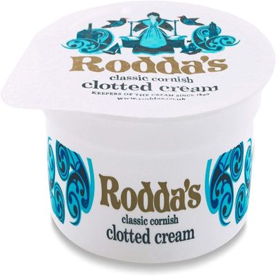 Rodda's Clotted Cream Portions - 12 x 40g | Afternoon Tea, Catering, Groups, Fund Raising, Birthday Gift, Christmas Treat, Party, Cream Pots