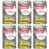 Pipas Sunflower Seeds 1.8kg  Dry Roasted No oil No salt No sugar added - Fresh Crunchy Healthy Sun flower seeds Snack  Ready to Eat - Bulk Buy  Vegan Non GMO Non MSG (6 x 300g) view 1