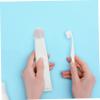 Healvian Silicone Toothpaste Caps 4pcs Set Self-Sealing Design Easy Squeeze Dispenser for Home Necessity Bathroom Use Sturdy Soft Material Convenient Hygiene Accessory view 4