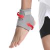 BLBTEDUAMDE Adjustable Ankle Support Sleeve - Ankle Brace For Men & Women, Perfect For Running, Basketball, Soccer, And Fitness(Gris,S) view 4